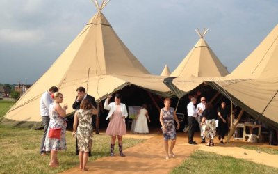 Tepee Wedding 