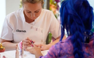 Klarna Pop Up Nail Bar Event 