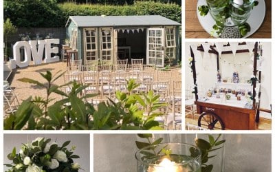 Gorgeous wedding styling inside and out!