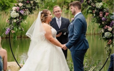 Livvy and Dan's stunning garden wedding.