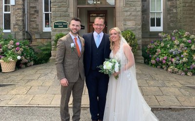 Ross and Leandra's magical day
