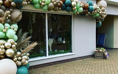 Balloon arch instillation 