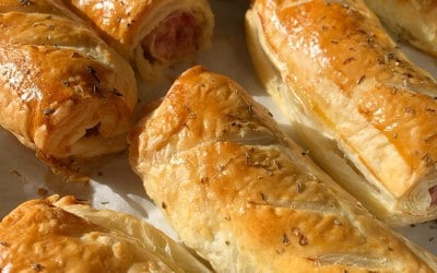 Home made sausage rolls 