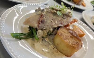 One of our tasty wedding dishes 