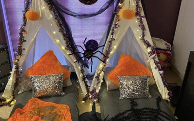Halloween sleep over 