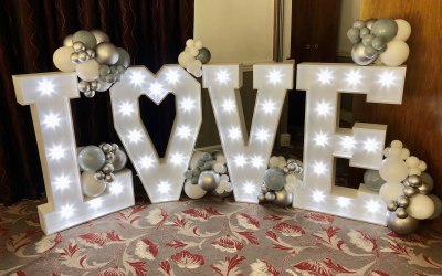 4FT Led Light up letters