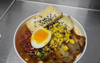 Pork and tofu ramen
