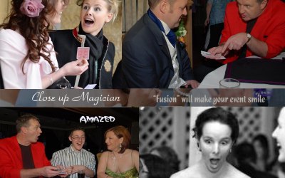 Close up Magician for weddings and private events 