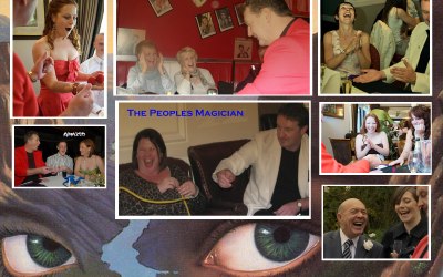 Close up Magician for weddings and private events 