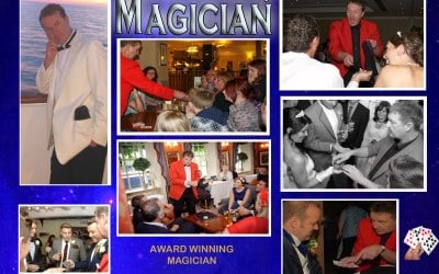 Close up Magician for weddings and private events 