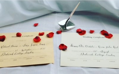 A choice of certificate styles