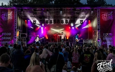 Live at Upton House Food & Drinks Festival Poole 14 August 2021