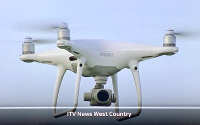 Filming for ITV News Westcountry 