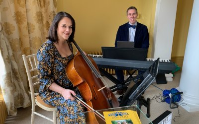 Performing at Glenfall House
