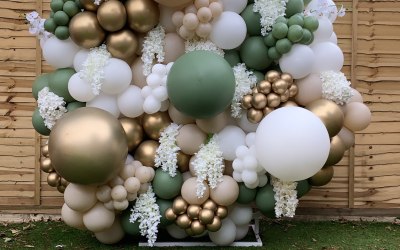 Balloon wall! 