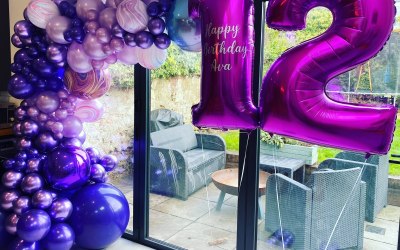 Birthday Balloon Installation