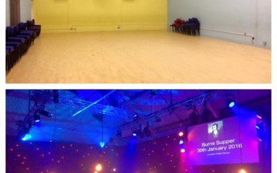 Venue transformation 