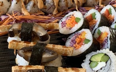 Vegan platter 