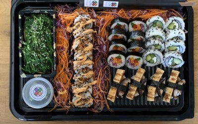 Vegan platter 