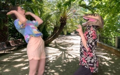 Green screening moving subjects over any background