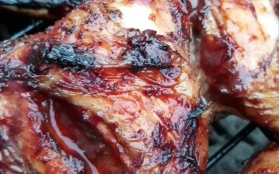 Authentic grilled jerk chicken