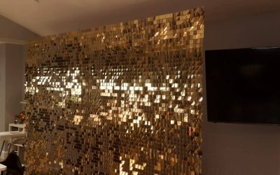 Our Manhattan Shimmer Wall