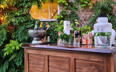 Our Black Walnut Bar