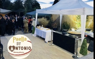 Paella birthday celebration 