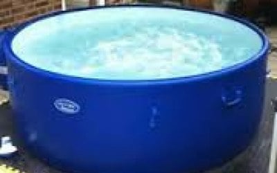 Rigid wall hot tubs