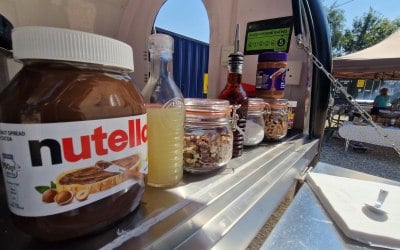 Sweet toppings and 5 star food hygiene rating