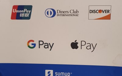 We take card payment 
