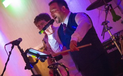 Rob in full flow.