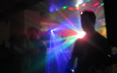 Our own light show.