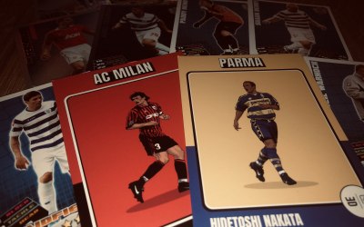 Various football cards