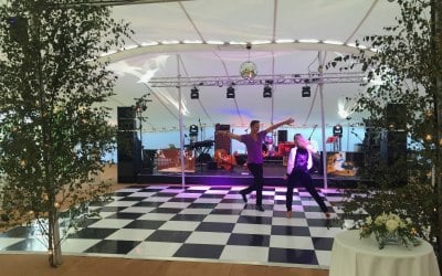 Private party with M People and Strictly dancers.