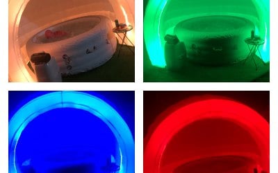 Igloo dome tent led lights 