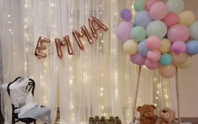 Christening decoration