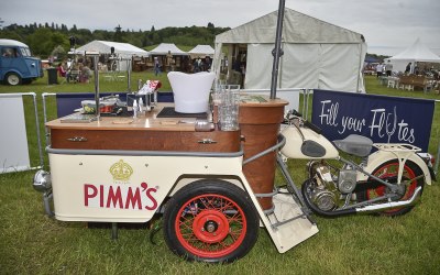 Our "Beer" bike (or Pimms bike, or wine wheels)
