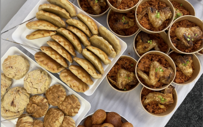 African and western bakes grazing table 