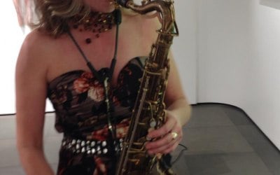 Performing for art galleries and corporate events 