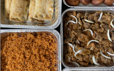 Food trays for events