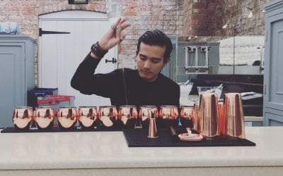 Cocktails for a wedding
