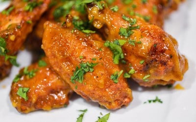 honey sriracha wings