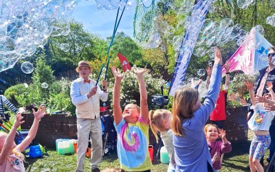 Typical bubble mayhem!
