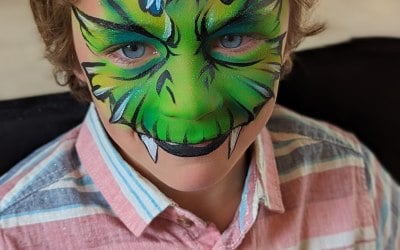 Dragon Face Paint Cambridgeshire 