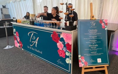 Popular set up for up to 250 guests