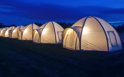 night-time-outside-nova-air-tent-gaia-glamping-hire.png