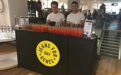 Cocktail bar for a charity event