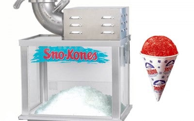 Snow cone hire
