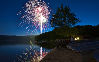 Lakeside Fireworks
